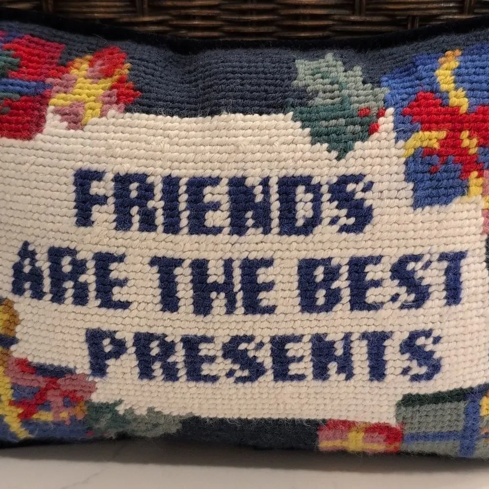 Decorative Needlepoint Pillow 
